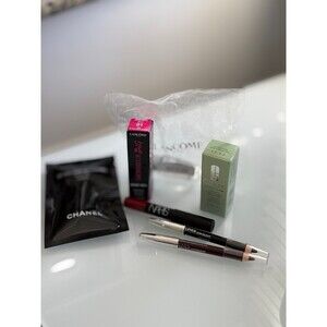 Minis Makeup Bundle Chanel nars Lancôme mascaras lip pencil eyeliners set nib